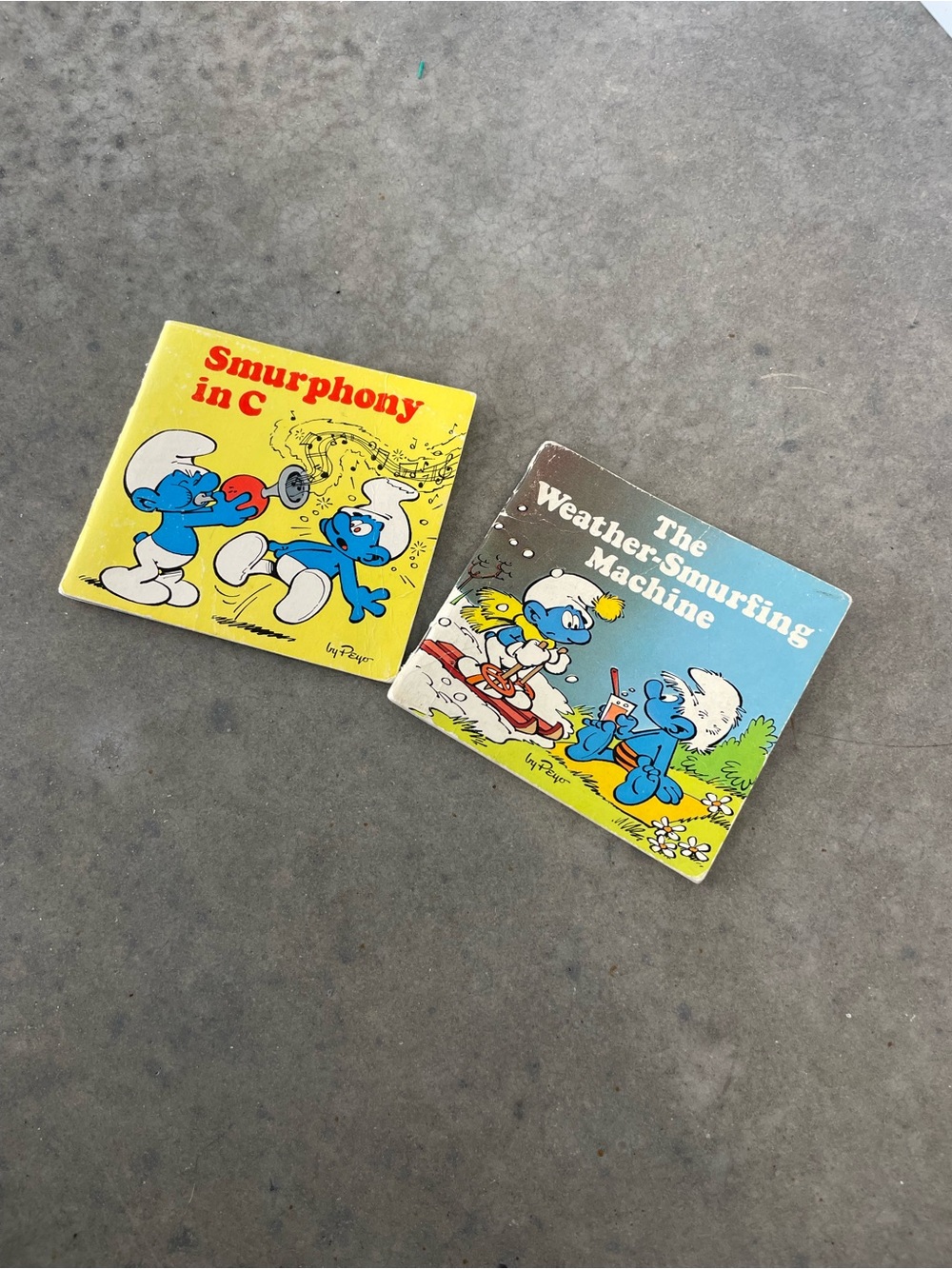 Vintage Smurphony in C Vintage Book - White & Red Cover